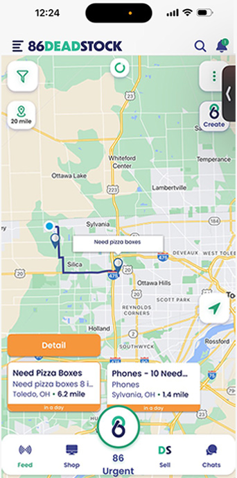 86deadstock location map